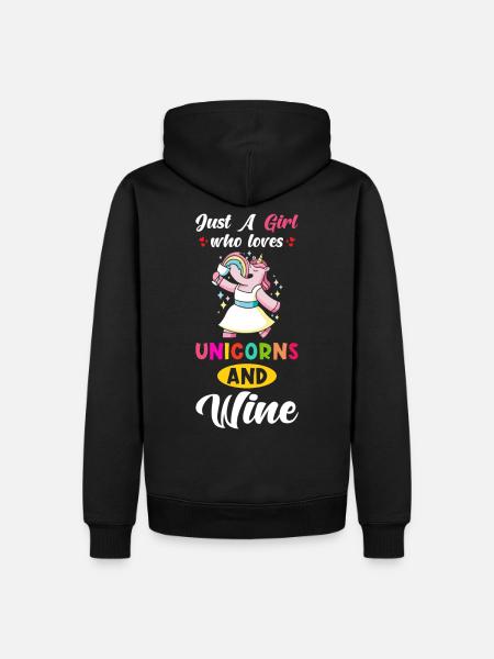 Wine funny - Men’s Premium Organic Hoodie - black