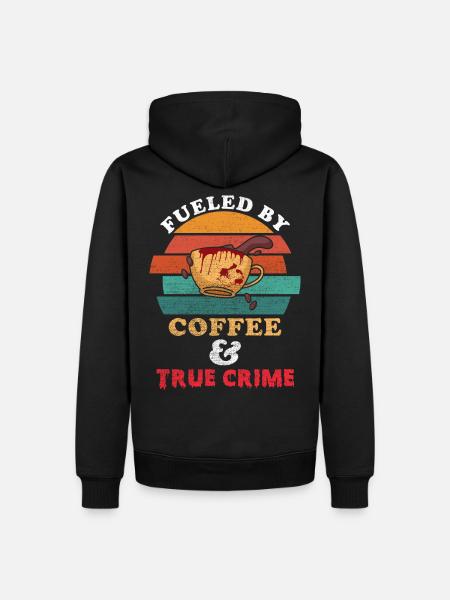 True Crime - Men’s Premium Organic Hoodie - black