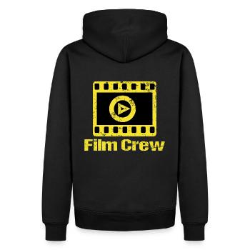 Film Produktion Crew Mitglieder Produzent Filmcrew - Männer Premium Bio Hoodie - Schwarz - Hinten - Nico (187cm)