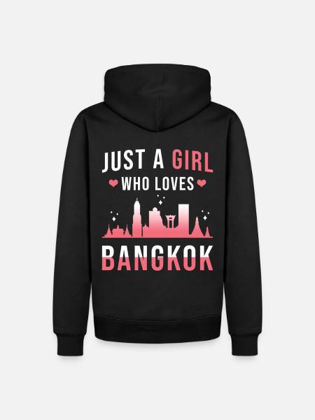Bangkok - Men’s Premium Organic Hoodie - black