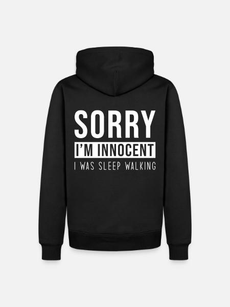 Sleepwalker - Men’s Premium Organic Hoodie - black