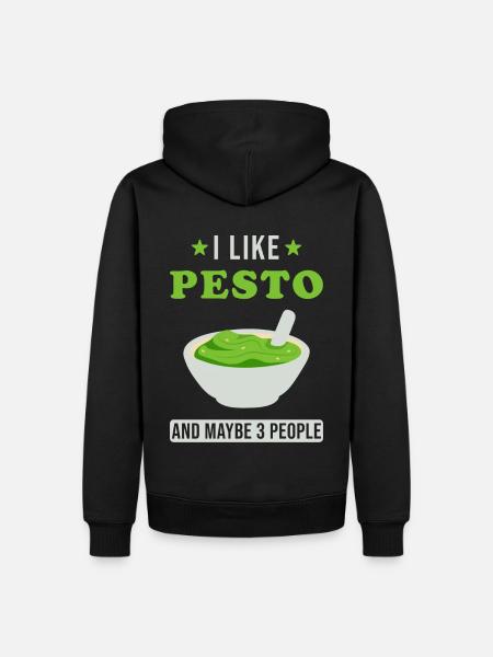 Pesto - Men’s Premium Organic Hoodie - black