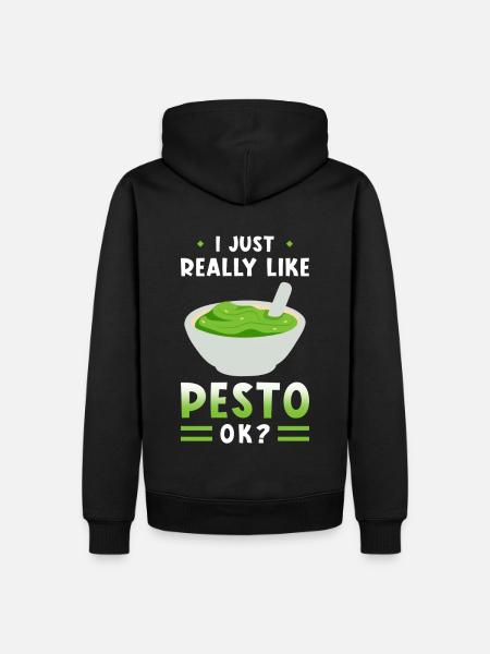 Pesto - Men’s Premium Organic Hoodie - black