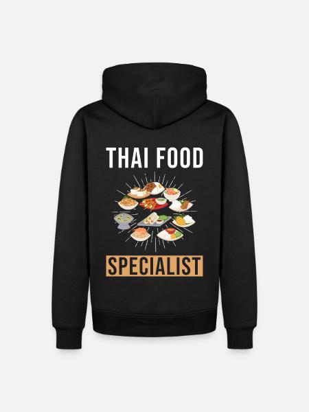 Thai Food Specialist - Men’s Premium Organic Hoodie - black