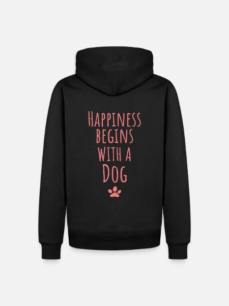 Dogs Saying - Men’s Premium Organic Hoodie - black