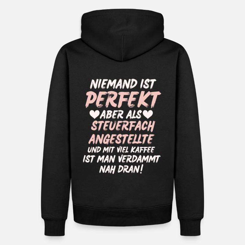 Steuerfachangestellte Geschenk - Männer Premium Bio Hoodie - Schwarz