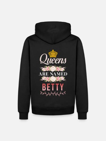 Betty Spruch - Männer Premium Bio Hoodie - Schwarz