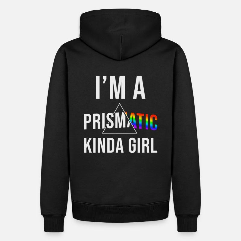 Prisma - Männer Premium Bio Hoodie - Schwarz