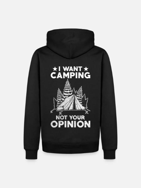 Camper - Men’s Premium Organic Hoodie - black