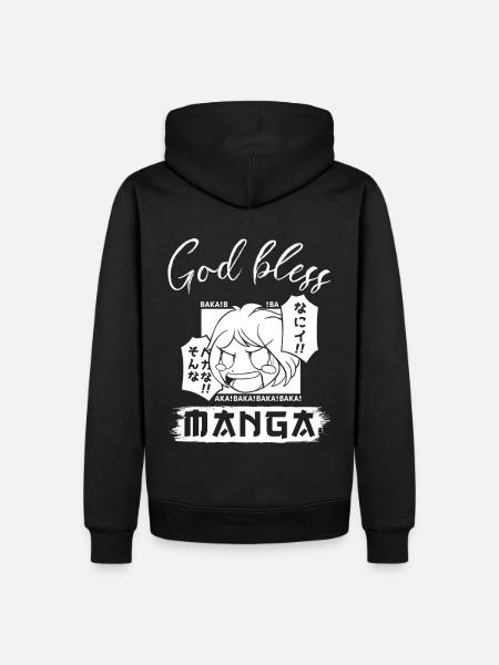 Manga Gift - Men’s Premium Organic Hoodie - black