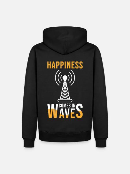Amateur radio - Men’s Premium Organic Hoodie - black