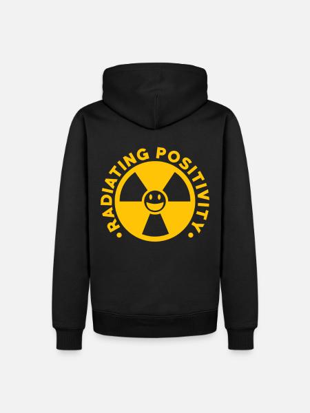Radioactive - Men’s Premium Organic Hoodie - black