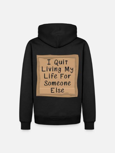 Inspiration - Men’s Premium Organic Hoodie - black