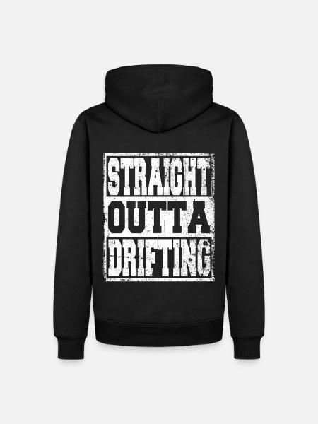 Drifting saying funny - Men’s Premium Organic Hoodie - black