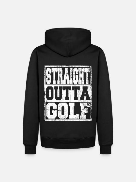 Golf saying funny - Men’s Premium Organic Hoodie - black