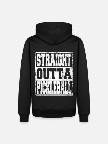 Pickleball saying funny - Men’s Premium Organic Hoodie - black