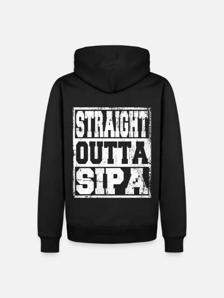 Sipan saying funny - Men’s Premium Organic Hoodie - black