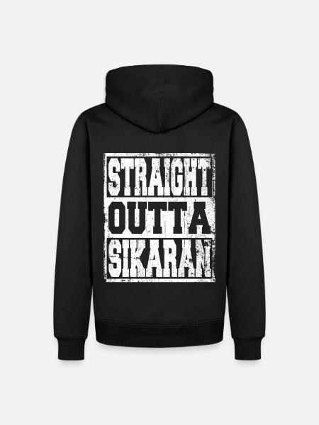 Sikaran saying funny - Men’s Premium Organic Hoodie - black