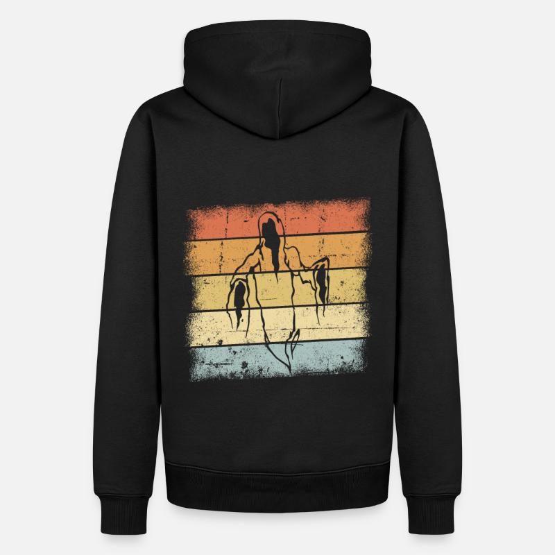 Geisterjäger - Männer Premium Bio Hoodie - Schwarz