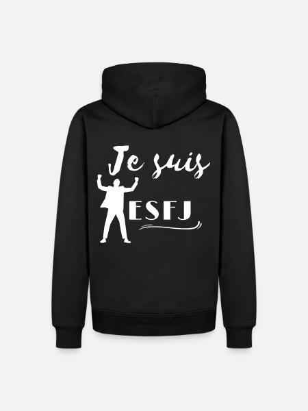 ESFJ Personality - Men’s Premium Organic Hoodie - black
