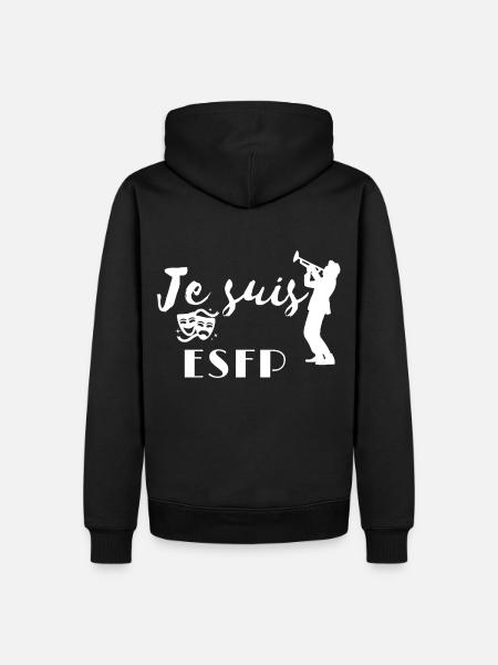 ESFP Personality - Men’s Premium Organic Hoodie - black