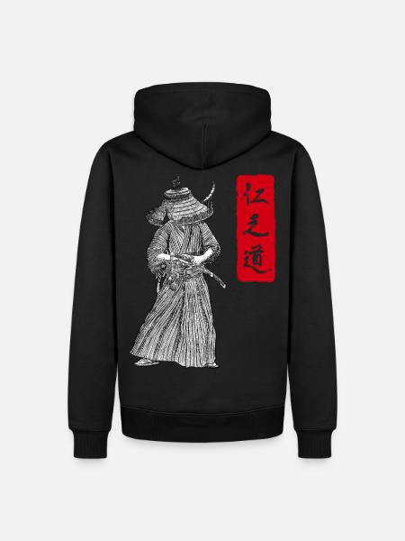 The Ghost - Men’s Premium Organic Hoodie - black