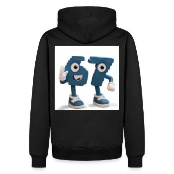 sixseven - Sweat à capuche Premium bio Homme - noir - Dos - Nico (187cm)