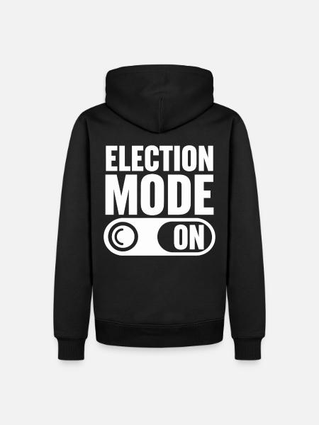 Mode électoral activé - Sweat à capuche Premium bio Homme - noir