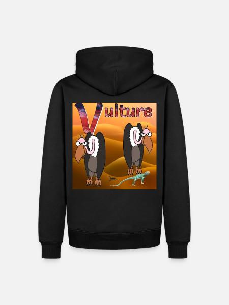 V For Vulture - Men’s Premium Organic Hoodie -