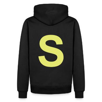 Costume de groupe de carnaval d’Halloween Chipmunk - Sweat à capuche Premium bio Homme - noir - Dos - Nico (187cm)