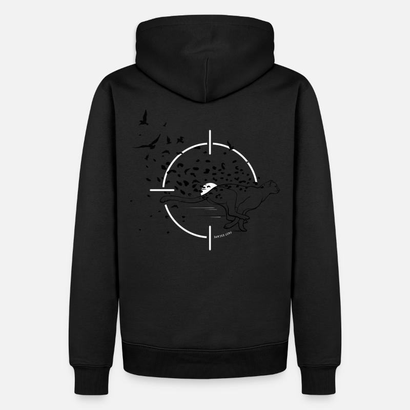 ÉVASION RAPIDE - Sweat à capuche Premium bio Homme - undefined
