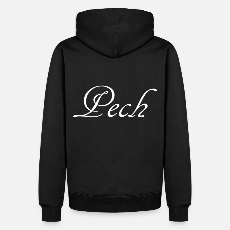 Pech & Schwefel Partnerlook - Männer Premium Bio Hoodie - Schwarz