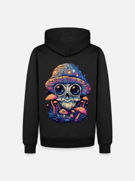 Trippy Goblin - Men’s Premium Organic Hoodie - black