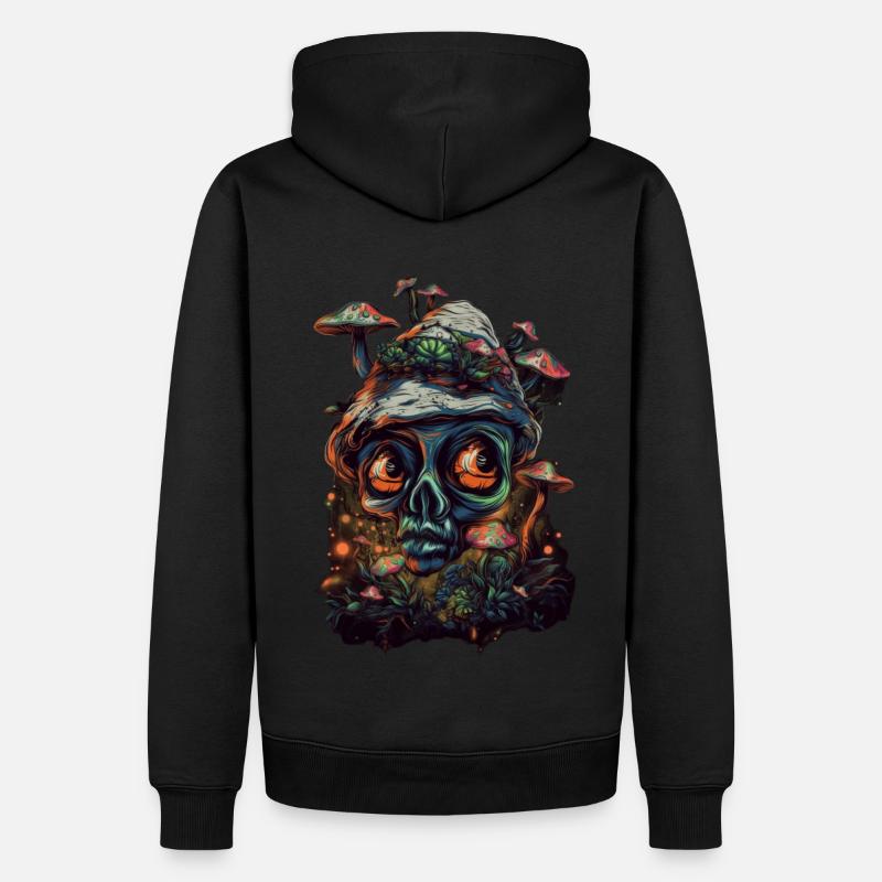 Trippy Goblin - Männer Premium Bio Hoodie - Schwarz