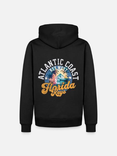 Florida keys Key West - Men’s Premium Organic Hoodie - black