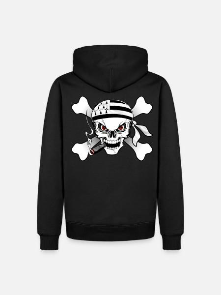 breizh bikers design - Men’s Premium Organic Hoodie - black
