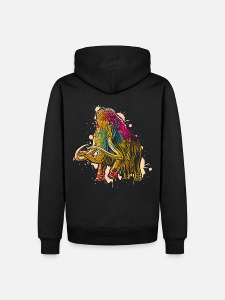 Mammoth - Men’s Premium Organic Hoodie - black