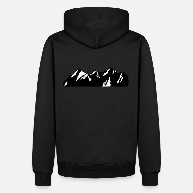Berge Dachstein - Männer Premium Bio Hoodie - undefined