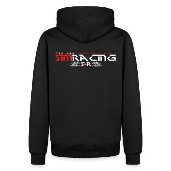 Simracing - You are your only limit. - Männer Premium Bio Hoodie - Schwarz - Hinten - Nico (187cm)