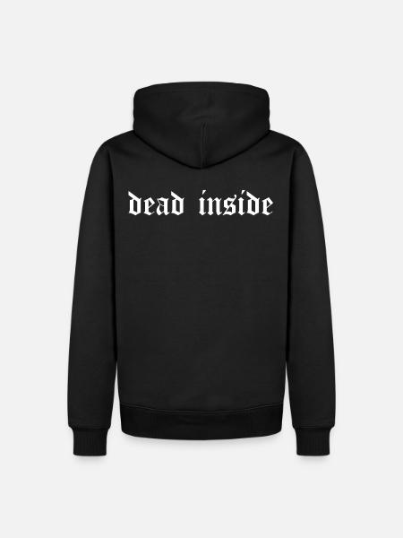 Dead Inside - Men’s Premium Organic Hoodie - black