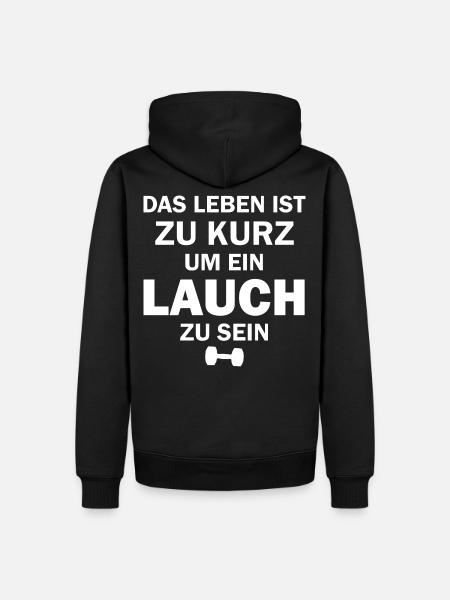 Bodybuilder Saying - Men’s Premium Organic Hoodie - black