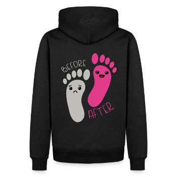 Podologe Fußpflege Pediküre Podologie Geschenke - Männer Premium Bio Hoodie - Schwarz - Hinten - Nico (187cm)