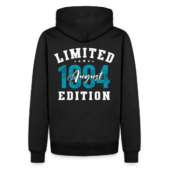 30th Birthday Original August 1994 Year 1994 - Men’s Premium Organic Hoodie - black - Back - Nico (187cm)
