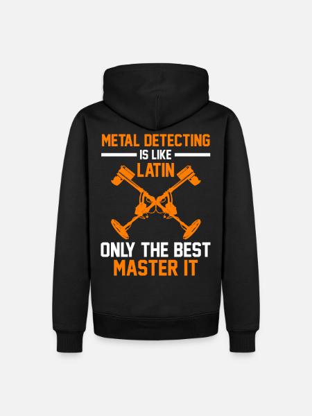 Metal Detection Team Gift - Men’s Premium Organic Hoodie - black
