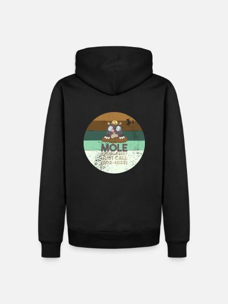 Chemistry Mole Problems - Men’s Premium Organic Hoodie - black