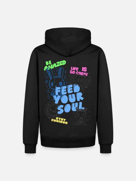 Feed your soul - Men’s Premium Organic Hoodie - 