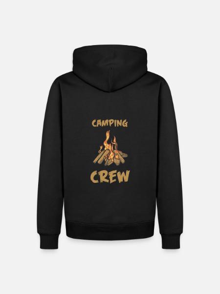 Camping Family - Camping Crew - Men’s Premium Organic Hoodie - black