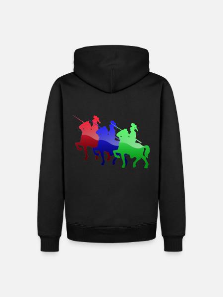 Medieval Knights Of Colour - Men’s Premium Organic Hoodie - 