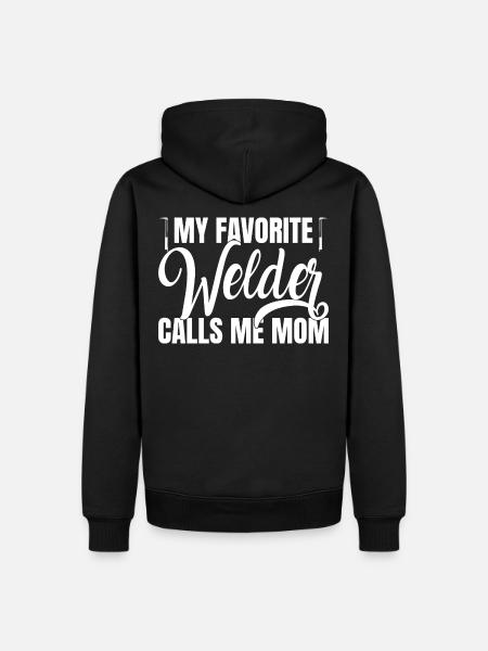 Welder outfit for welders - Men’s Premium Organic Hoodie - black