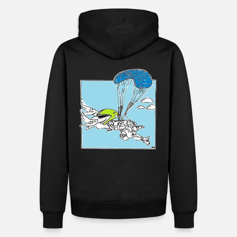 Gleitschirm - Männer Premium Bio Hoodie - undefined